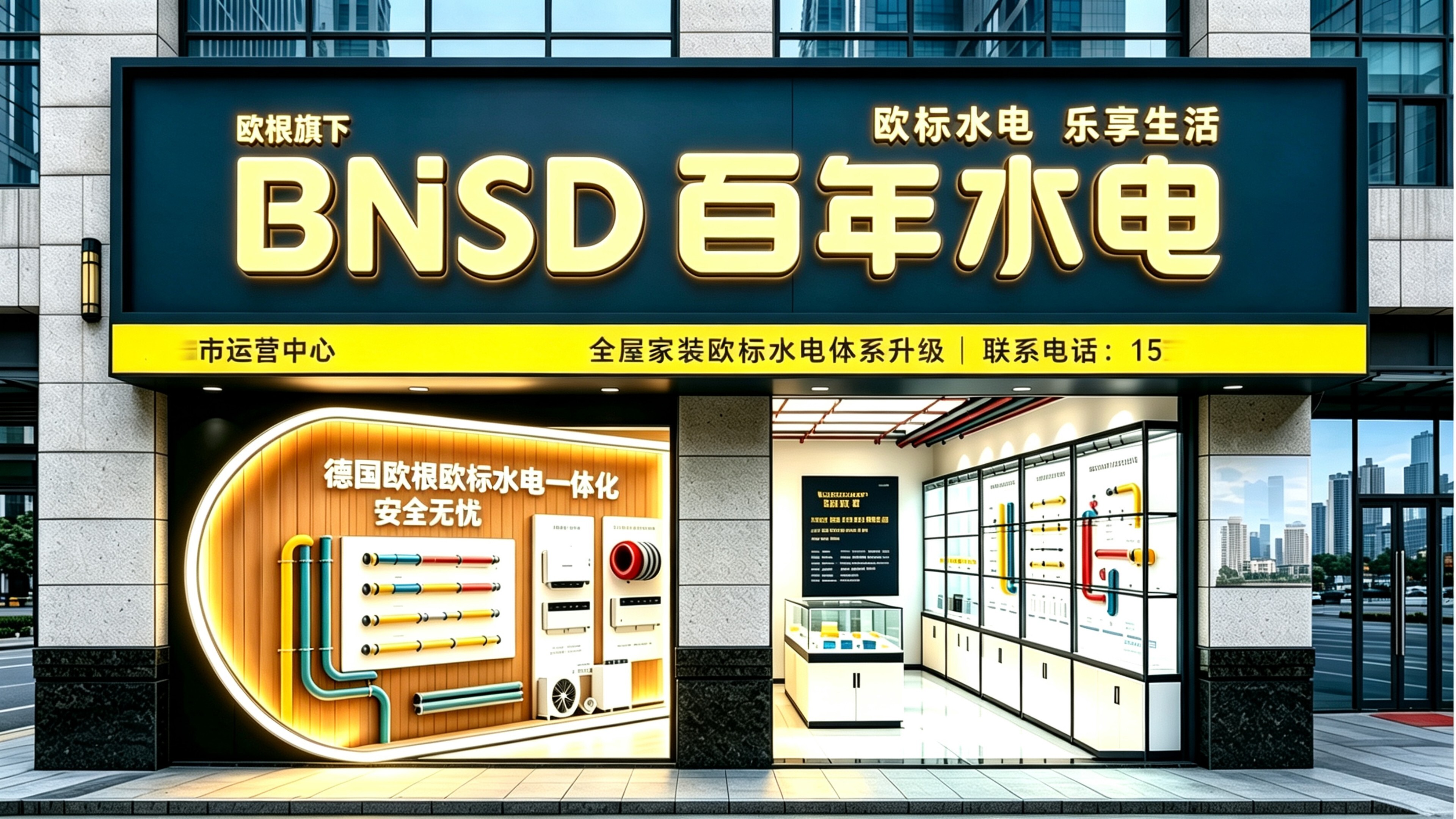 重要告知：关于规范“百年水电”品牌门头使用的严正声明